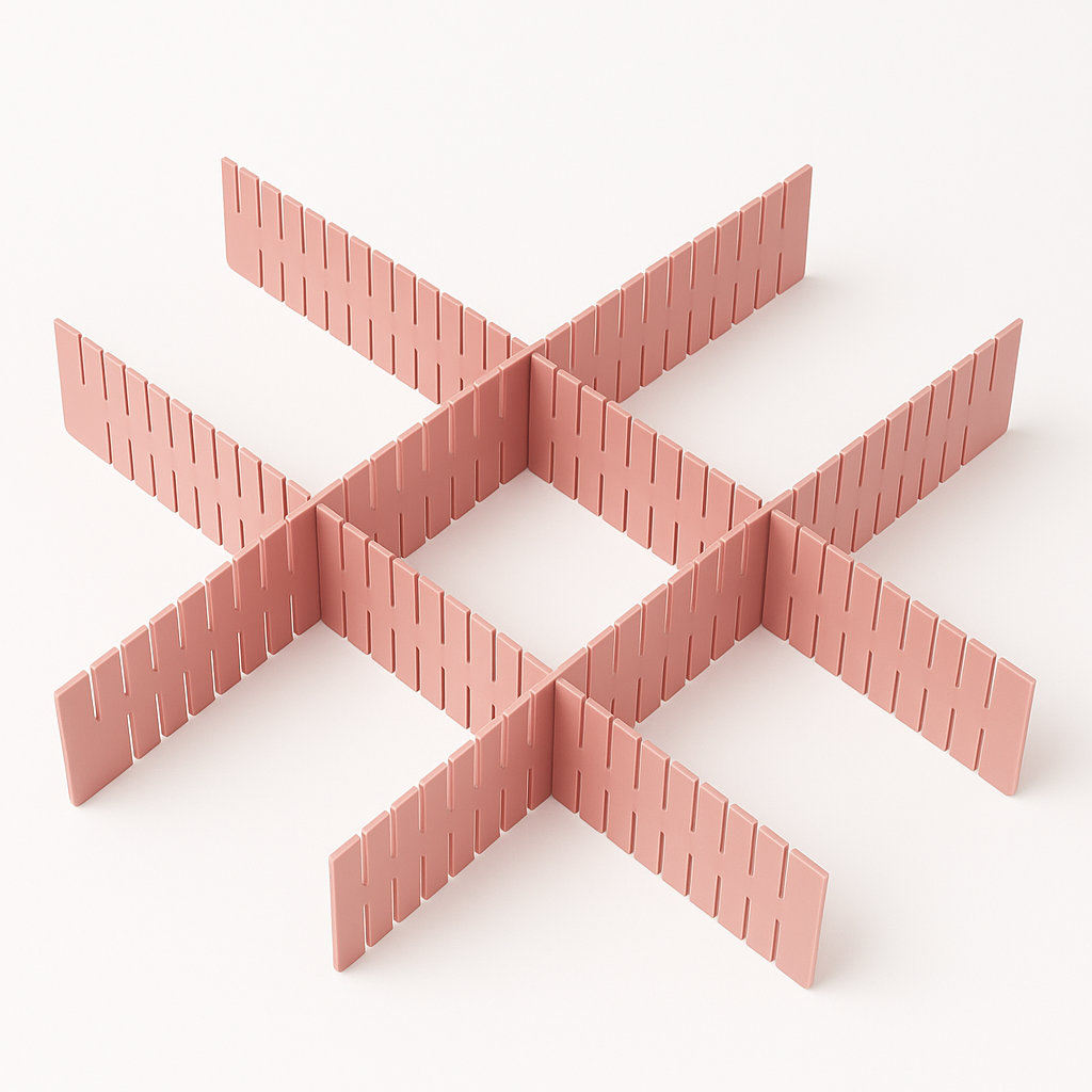 Adjustable Drawer Partition Dividers (4 in 1 pack)