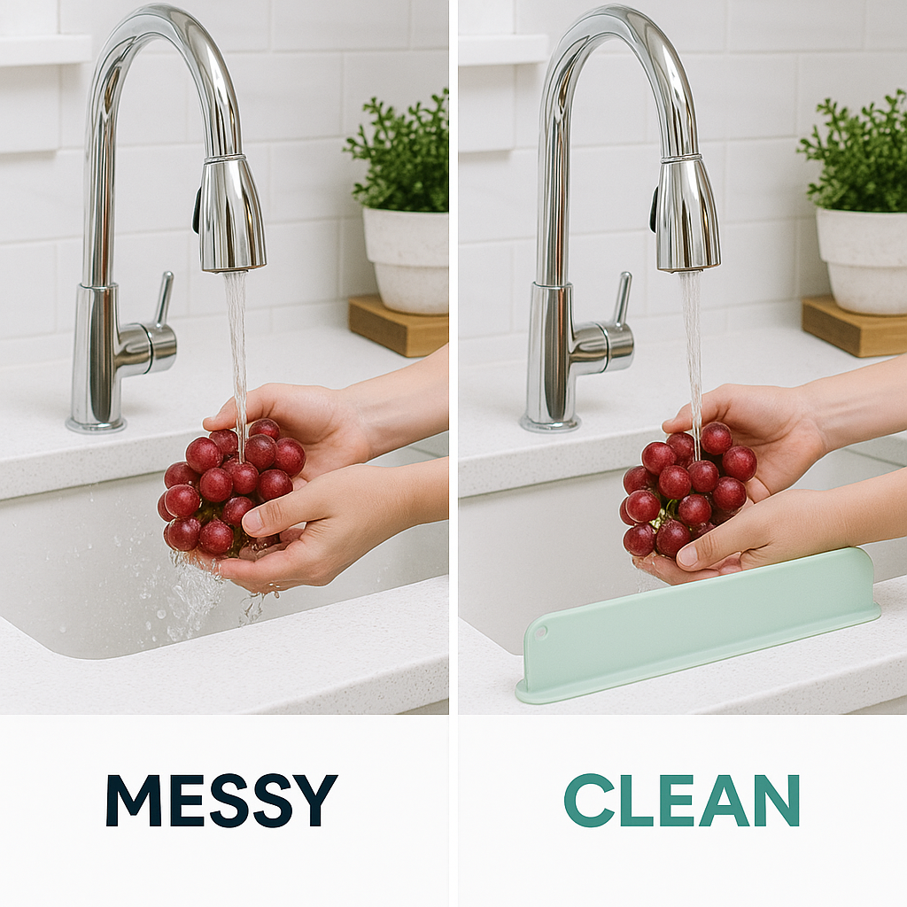 Trevo Sink Splash Guard