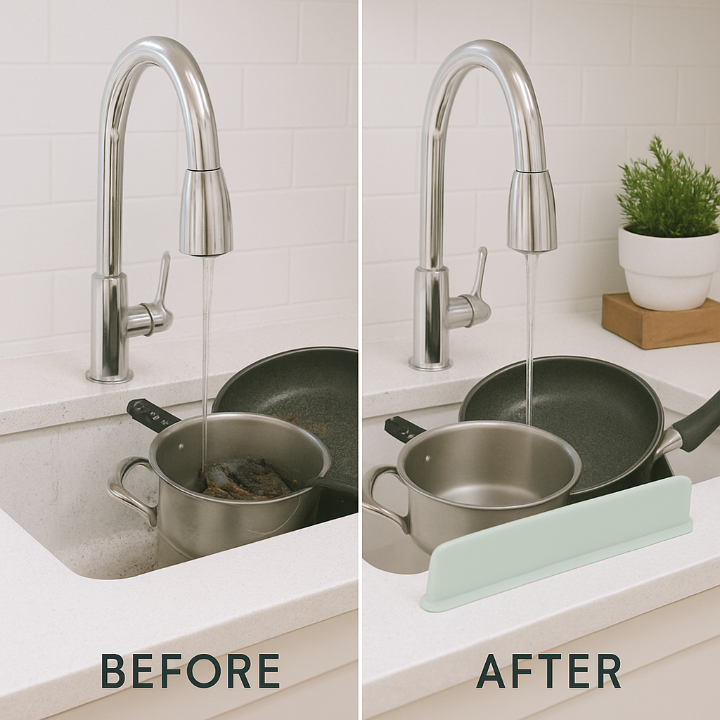 Trevo Sink Splash Guard