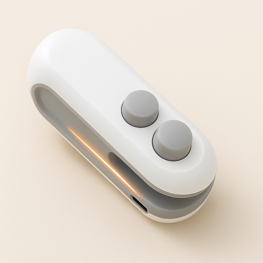 Rechargeable Mini Heat Sealer – Portable Bag Resealer with USB Charging