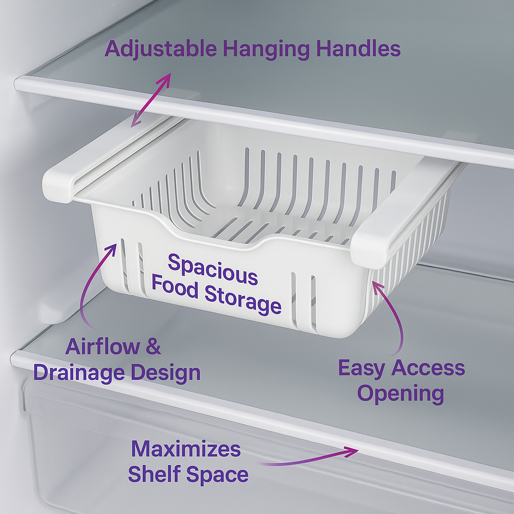 Fridge Hanging Basket